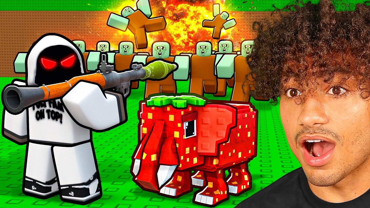 ROBLOX: СТРЕЛЯЙТЕ В ЗОМБИ, ЧТОБЫ РАЗВРАТИТЬ МОЗГИ...