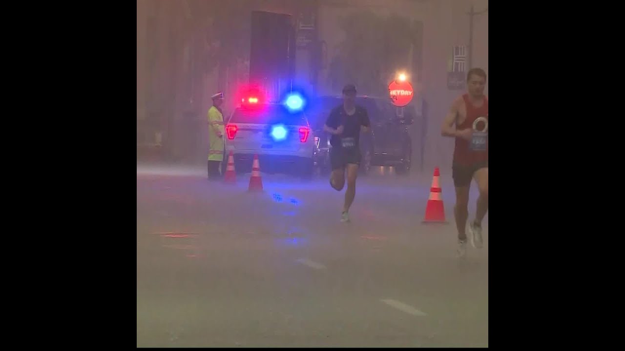 Storms prompt shelter-in-place order during Flying Pig Marathon
