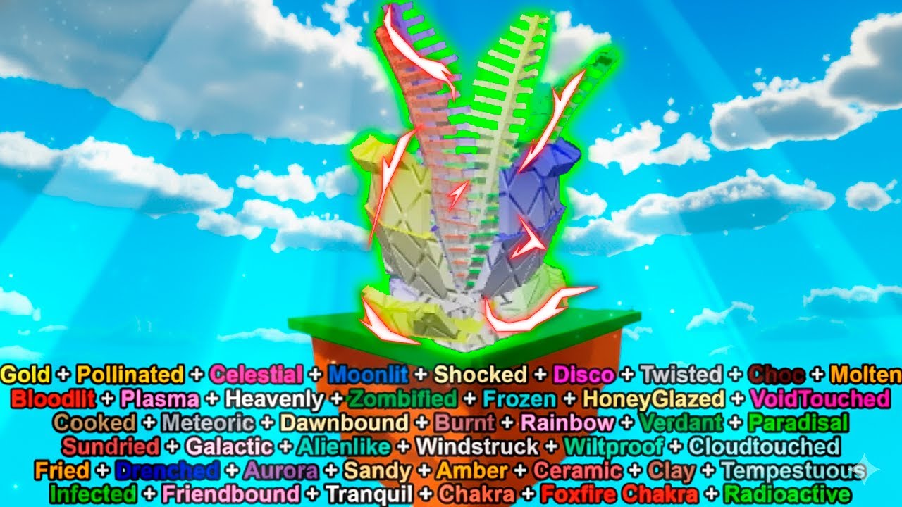 FIZ uma BONANZA BLOOM GIGANTE com TODAS as MUTAÇÕES
