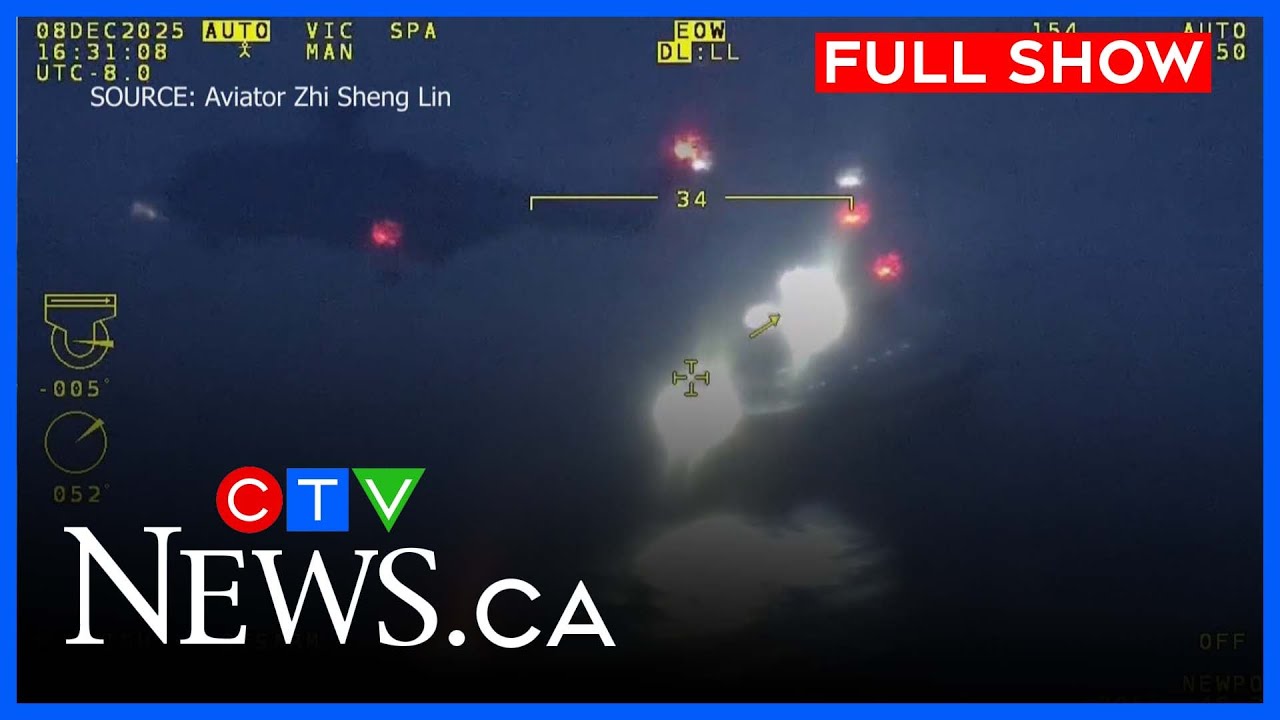 Dramatic rescue on the high seas off Victoria | CTV News Vancouver Island at 430 | Dec. 9, 2025
