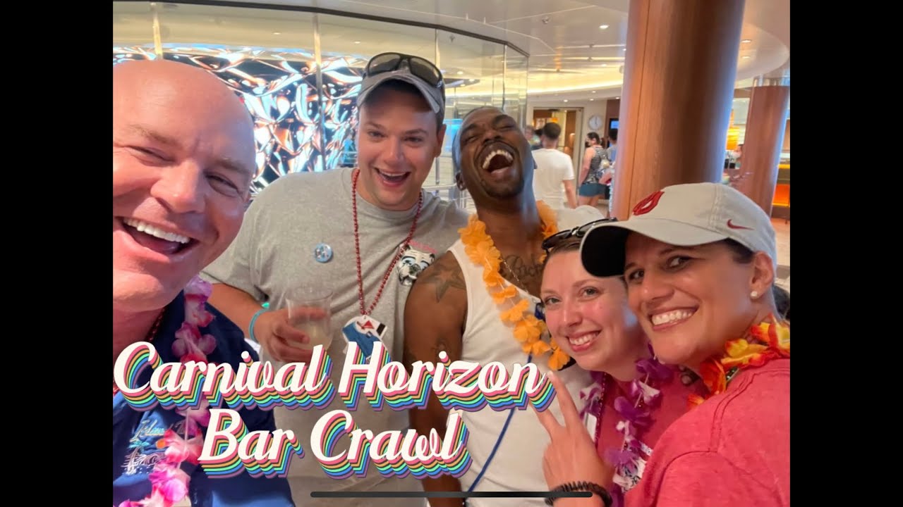 CARNIVAL HORIZON BAR CRAWL, Day 3 Vlog