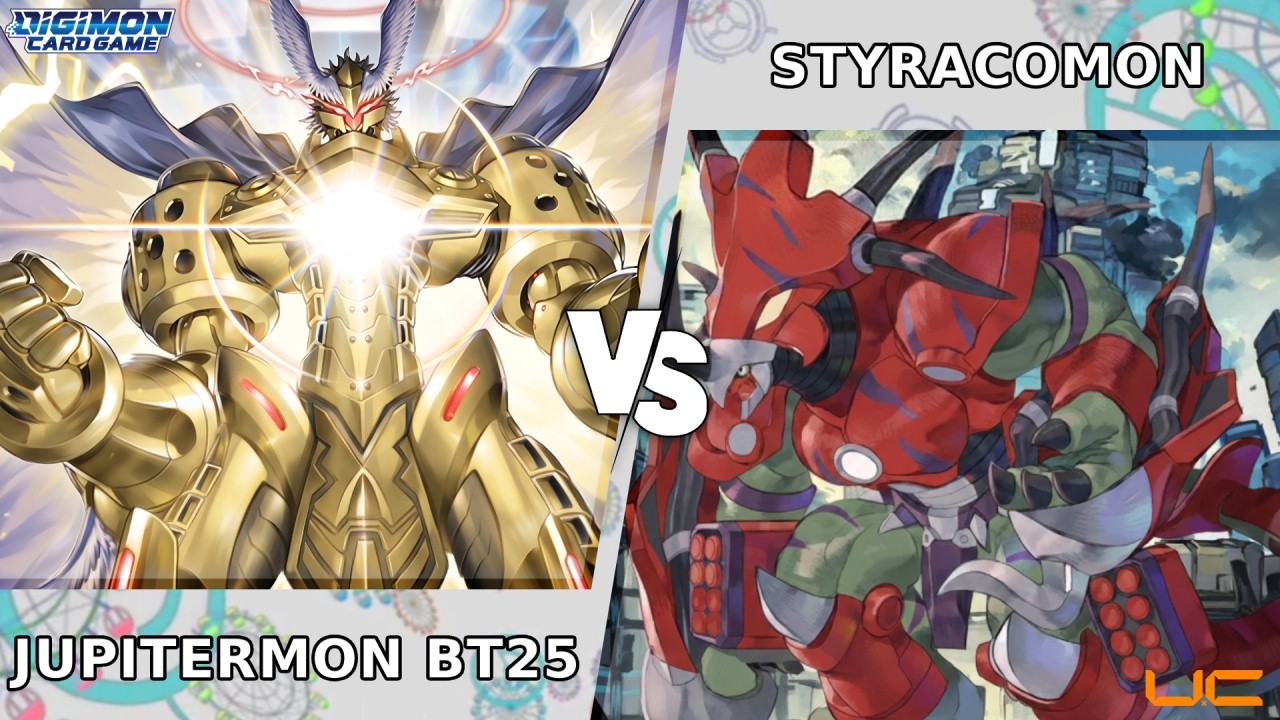 POV: Jupitermon vs Styracomon | BT25 Format | Digimon TCG