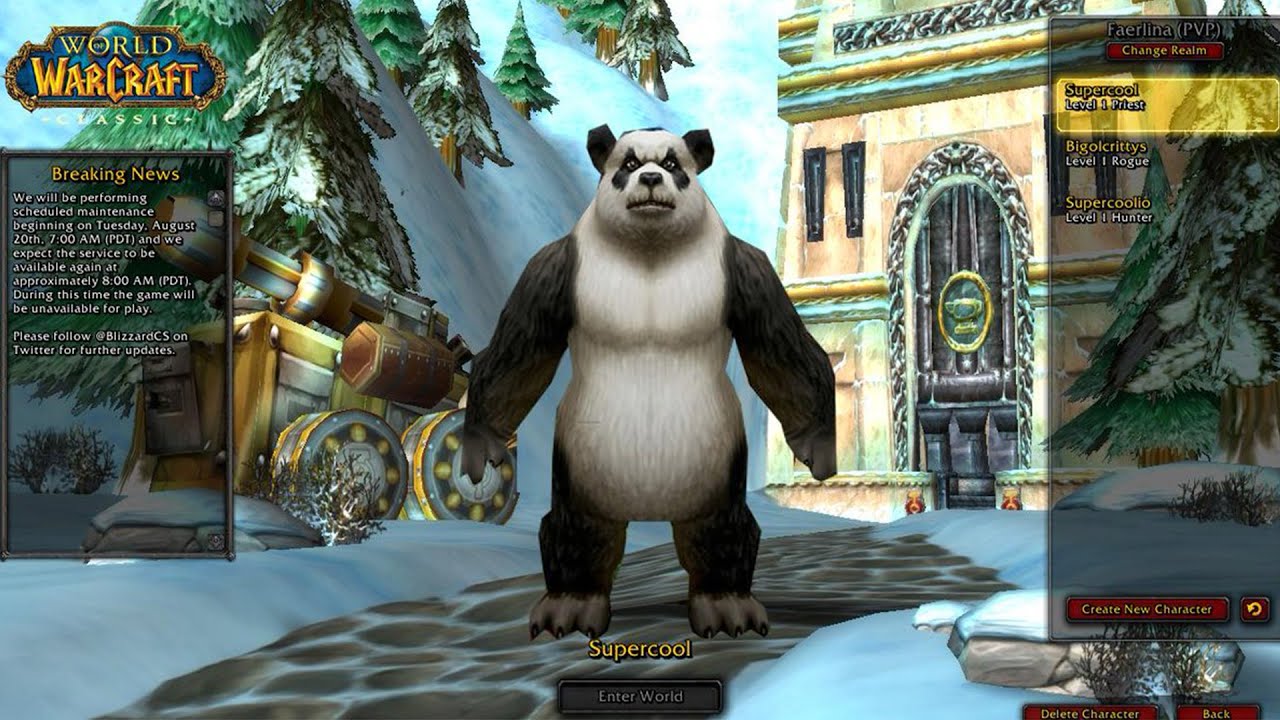 Пандарены БЫЛИ в WoW Classic/Гоблины ИГРОВАЯ РАСА в WoW Classic!