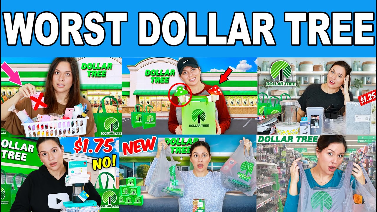 WORST Dollar Tree Products I Have Tried in 1 Year!