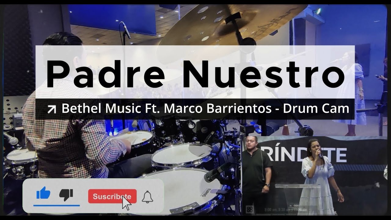 Padre Nuestro | Bethel Music (Ft. Marco Barrientos & Jenn Johnson) - Drum Cover - Usar 🎧