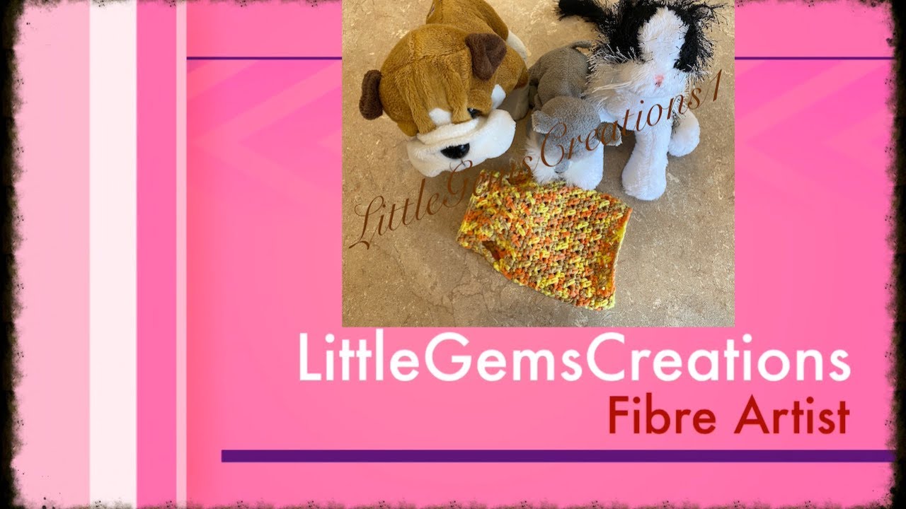 XXXSmall Dog Sweater / Kitten Sweater Crochet Tutorial