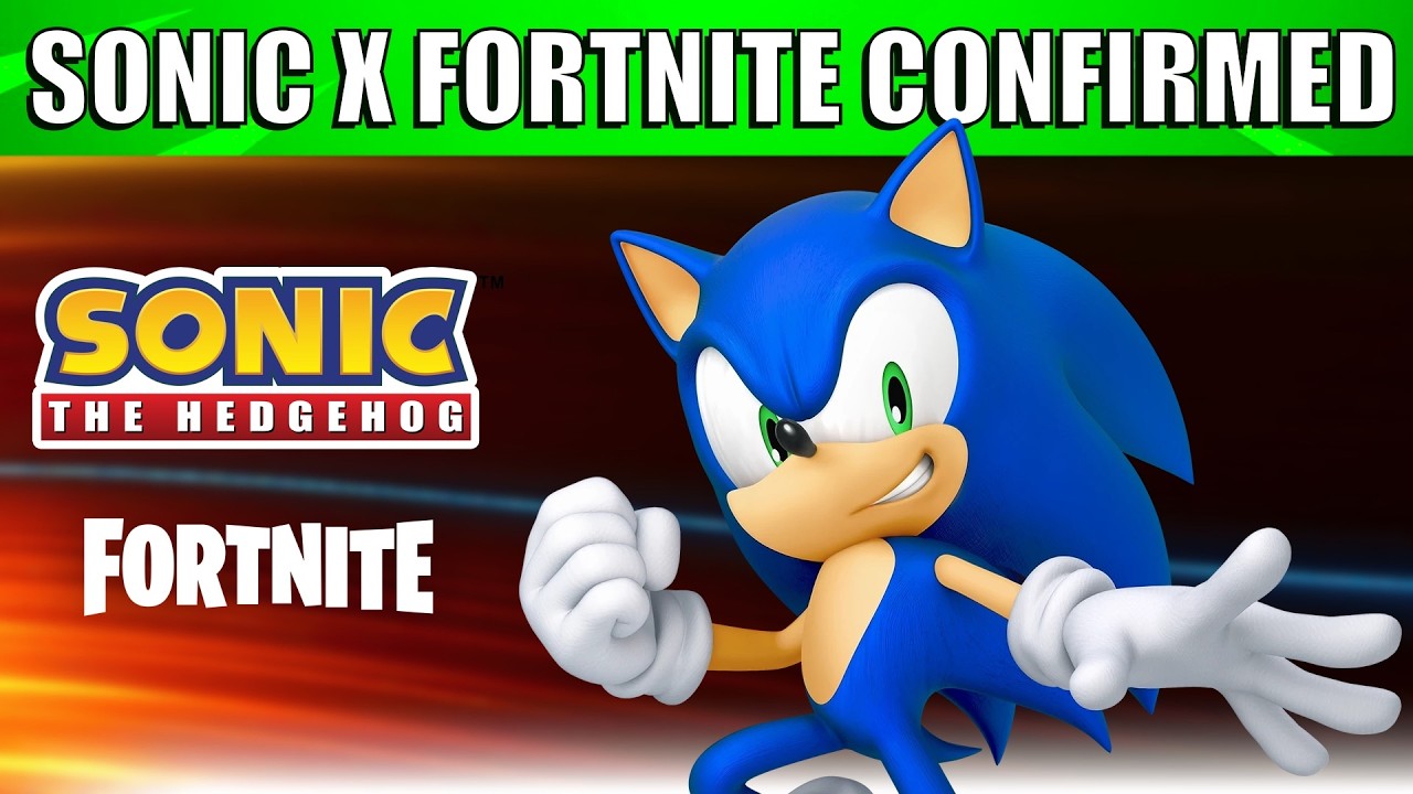 Коллаборация Sonic и Fortnite ОФИЦИАЛЬНО АНОНСИРОВАНА