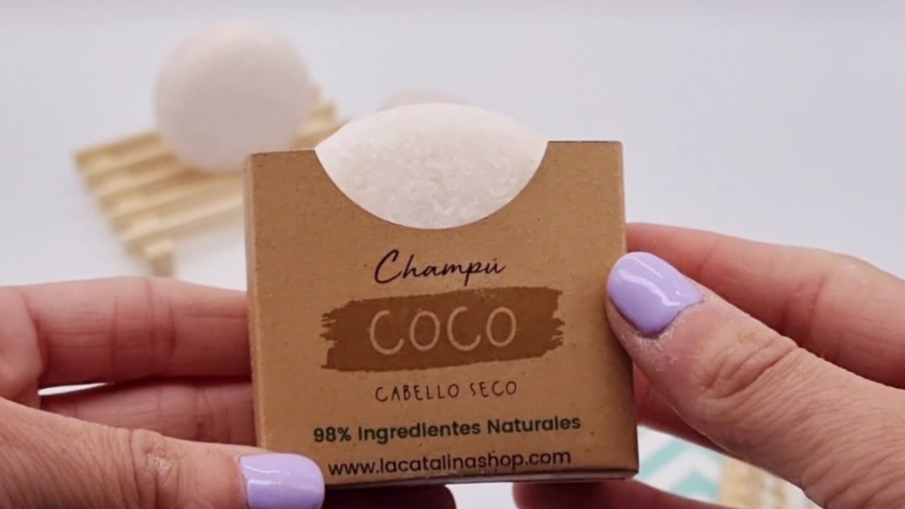 Champ&uacute; S&oacute;lido Cero Residuo | Coco | Cabello seco