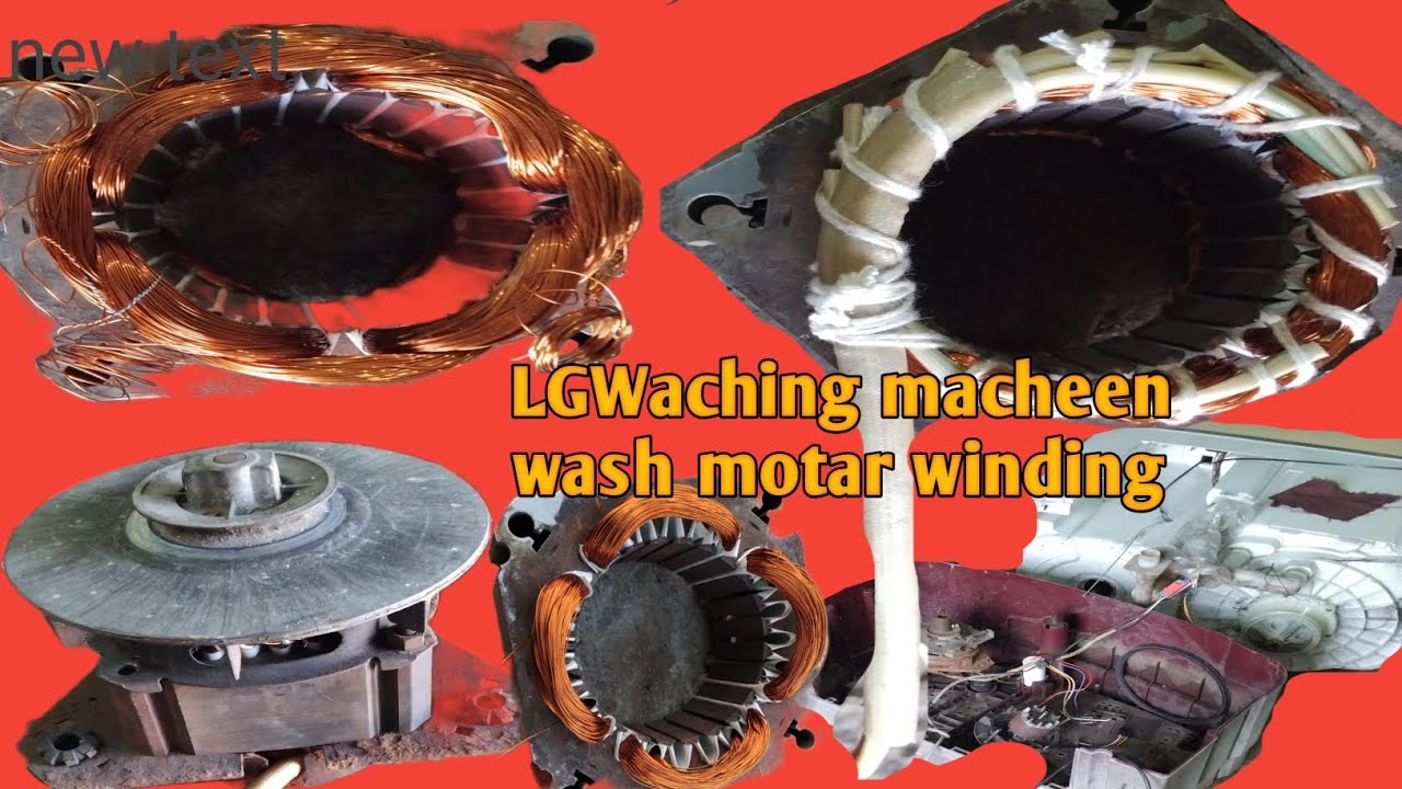 washing machine wash motar 45mm winding ਕੱਪੜੇ ਧੋਣ ਬਾਲੀ motar winding [Hsk_Pendu]