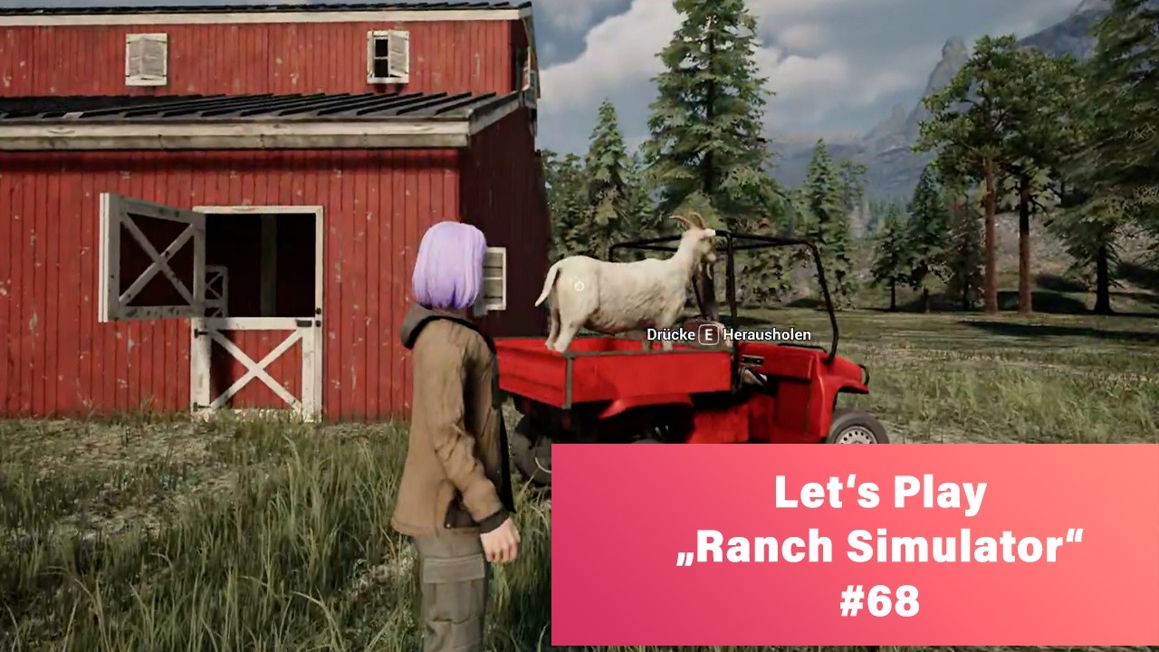 Let's Play Ranch Simulator #68 | Ziegen ziehen ein! 🐐