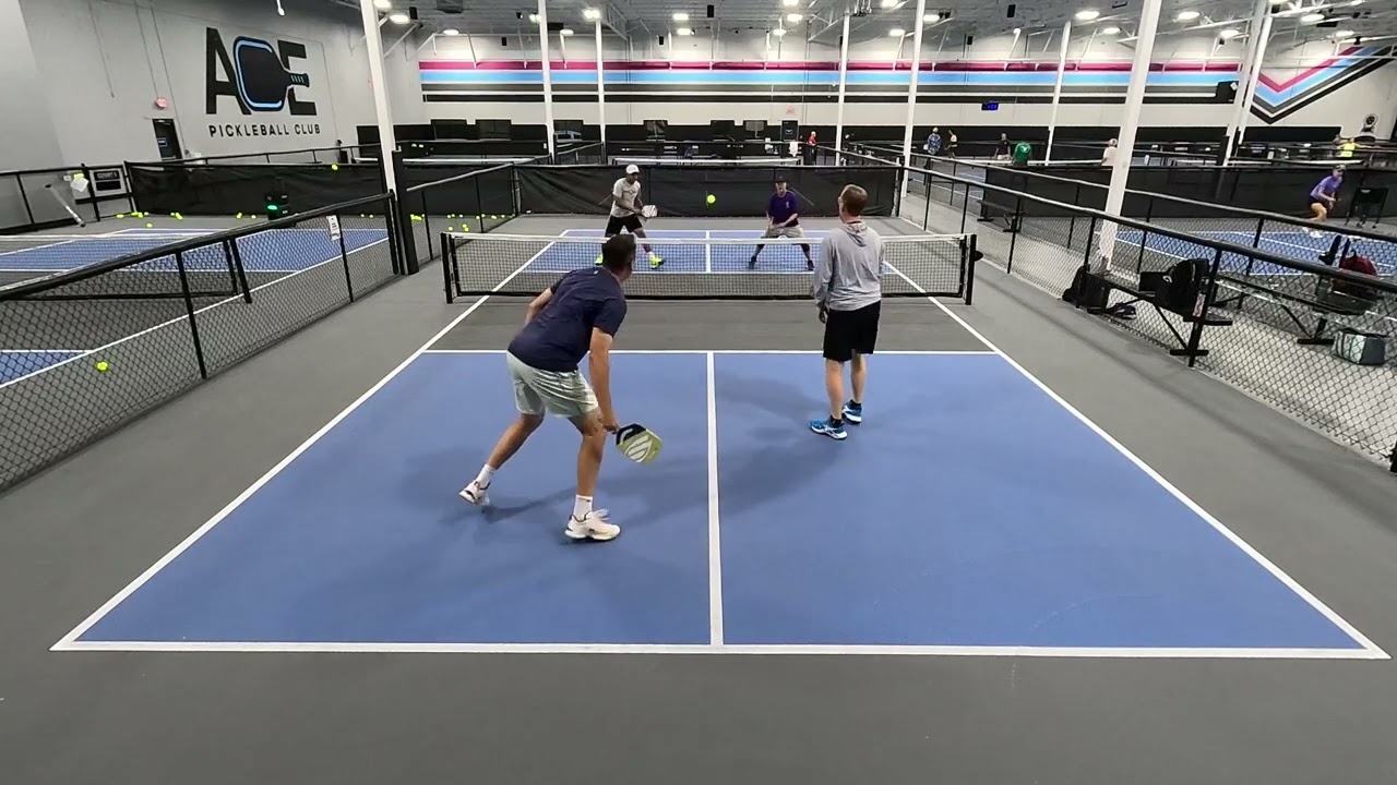 05/18/24 / Ace Pickleball Club - Noble, Anderson -vs- Nikam, Hall / Game 2