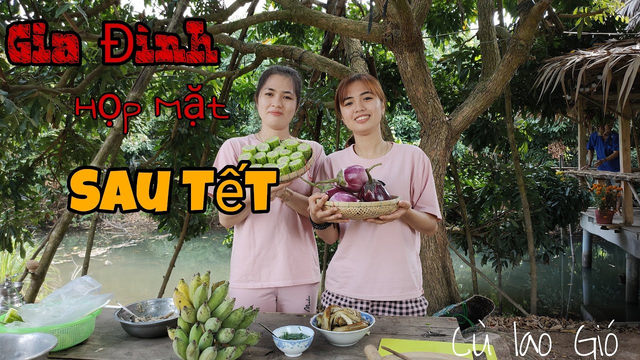 Bữa Cơm Sum Họp Gia Đình • Dưới Căn Chòi Nhỏ Với Nhiều Món Ăn Ngon • Cù Lao Gió #62