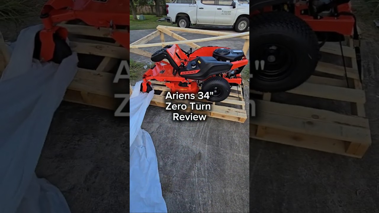 ARIENS 34 zeroturn Review #Ariens #Zeroturn #34inch #Briggs #Review