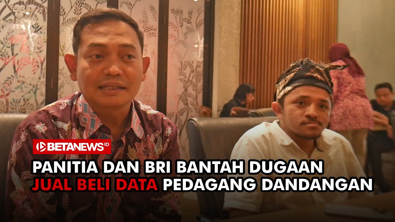 Panitia Dandangan dan BRI Bantah Dugaan Jual Beli Data Pedagang