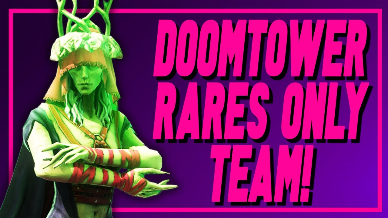 RARES ONLY DOOM TOWER TEAM FOR ALL NON-BOSS STAGES, NORMAL DIFFICULTY || RAID SHADOW LEGENDS RPG