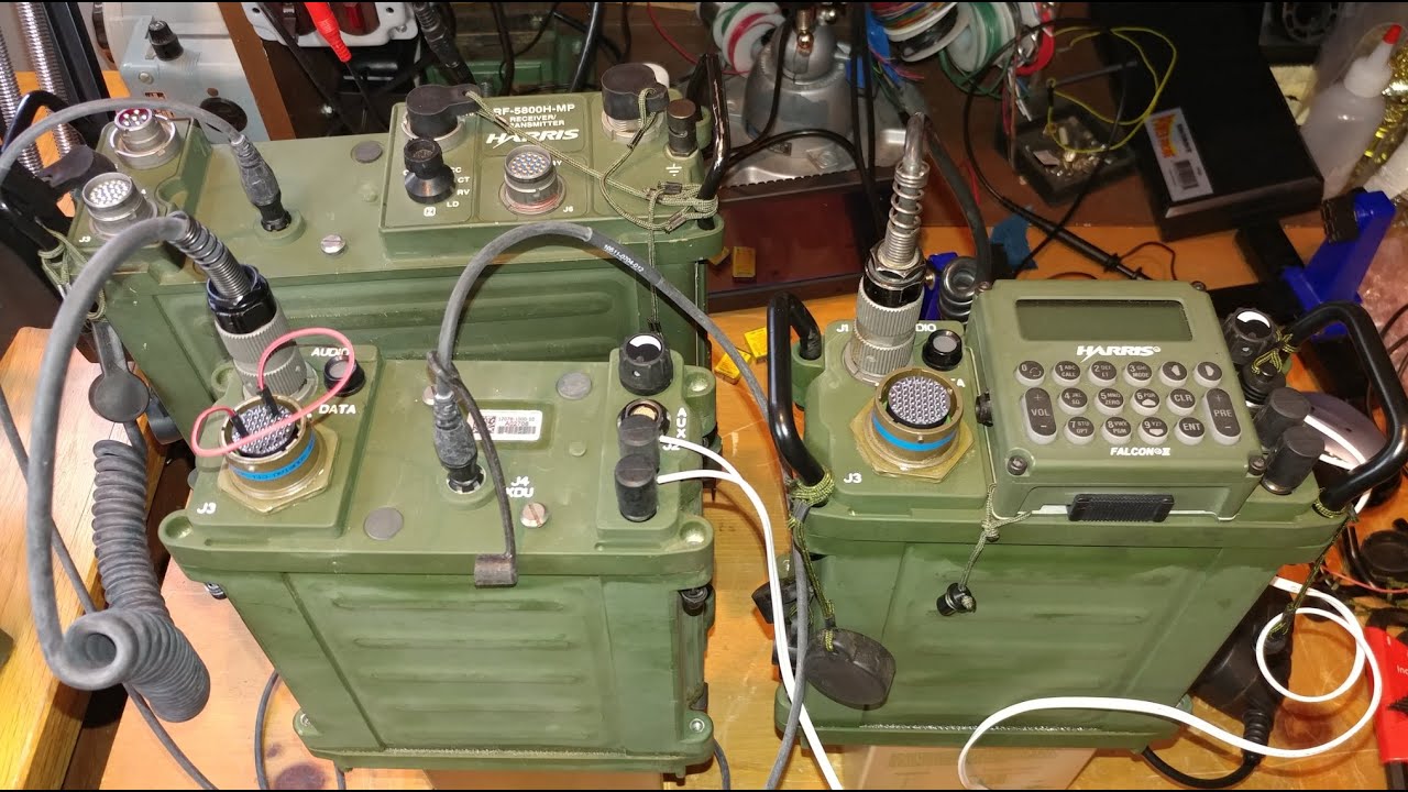 Basic Workings of a Harris RF-7800R-RC Remote Control