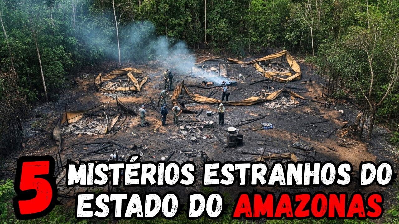 5 Mist&eacute;rios do Amazonas T&atilde;o Perturbadores Que o Mundo Quis Esquecer!