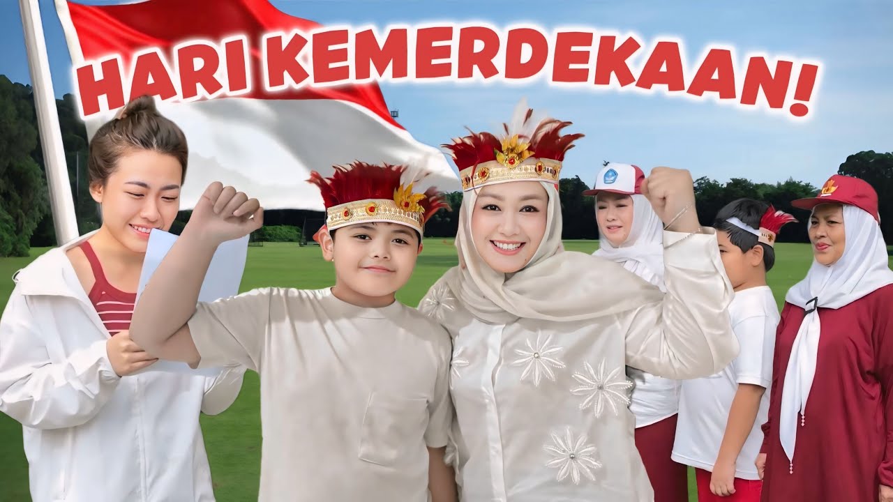 IGGY NGERAYAIN HARI KEMERDEKAAN INDONESIA BARENG KELUARGA DAN YUKA CHAN!