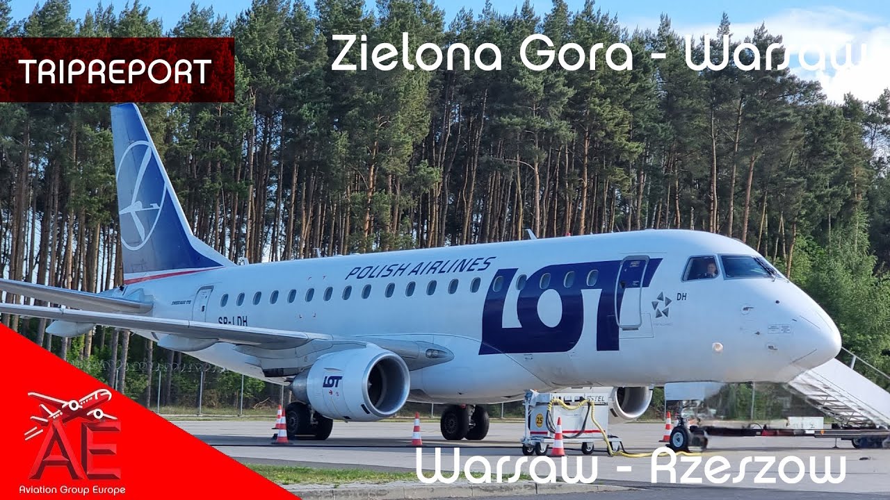 TRIPREPORT 4K | LOT Polish Airlines | Zielona Gora - Warsaw - Rzeszow | 29.05.2025