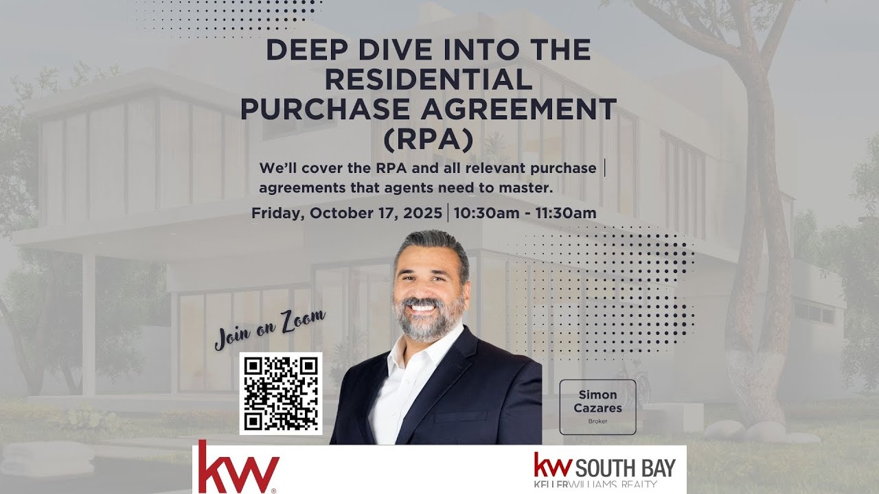 Deep Dive Into the Residential Purchase Agreement (RPA)