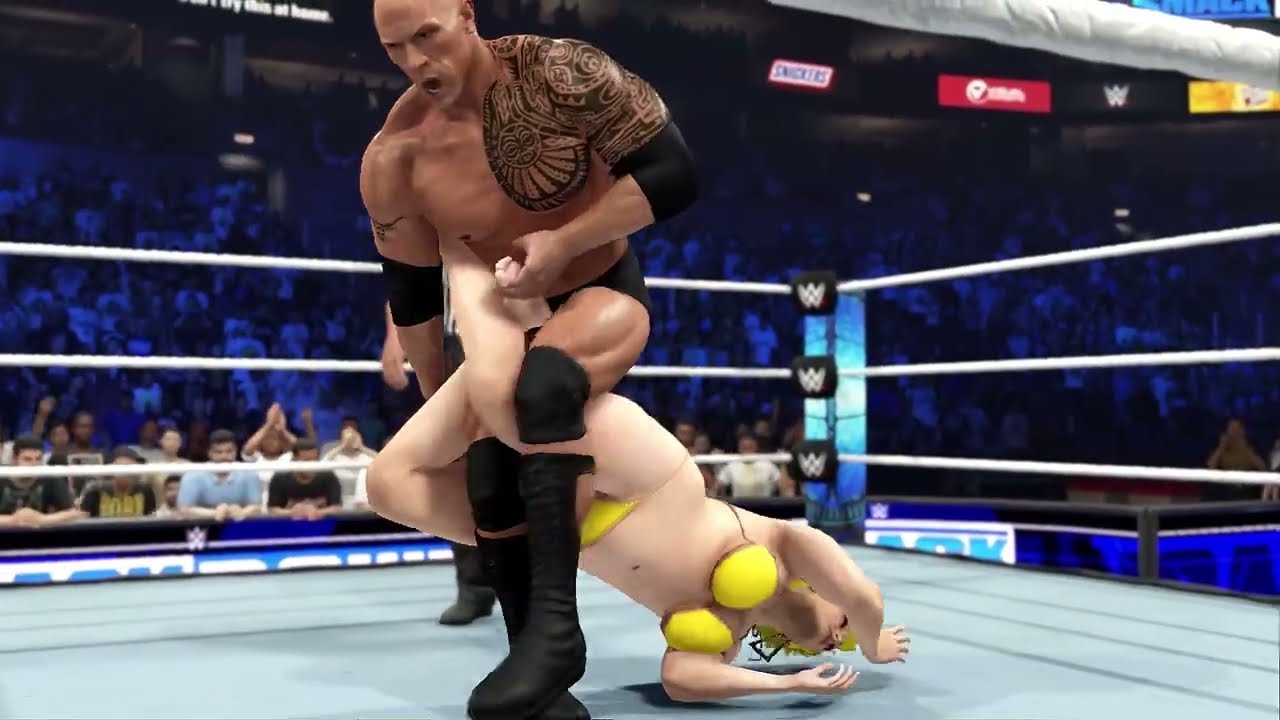 Дуэйн «Скала» Джонсон против суперзвезды | WWE | WWE 2K24 | MjB