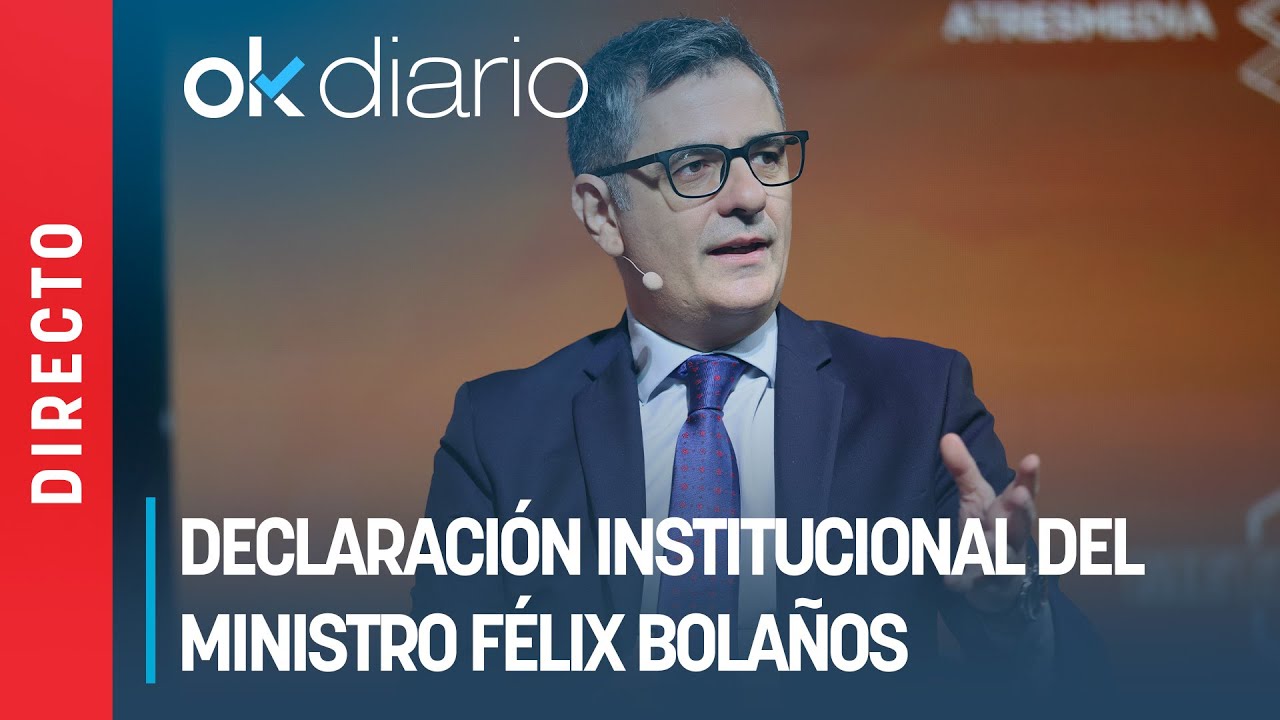 🔴DIRECTO | Bola&ntilde;os comparece tras la condena al fiscal general del Estado