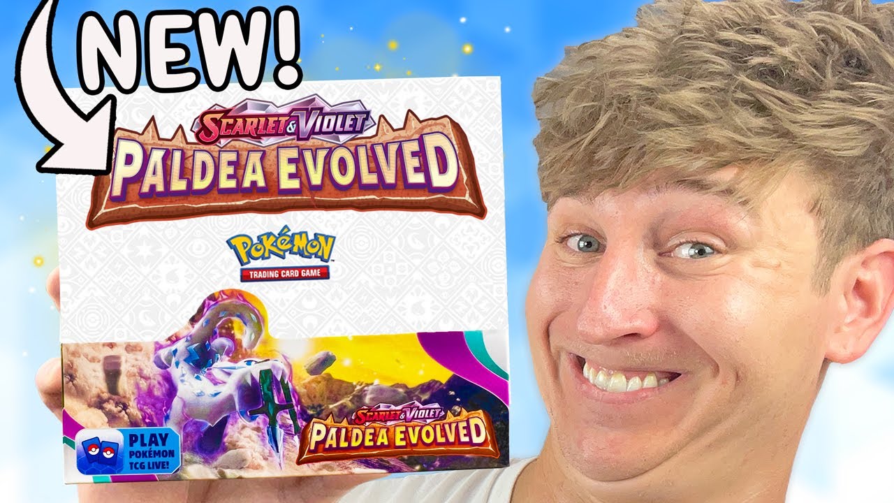 I Opened NEW Paldea Evolved Pokemon Cards...