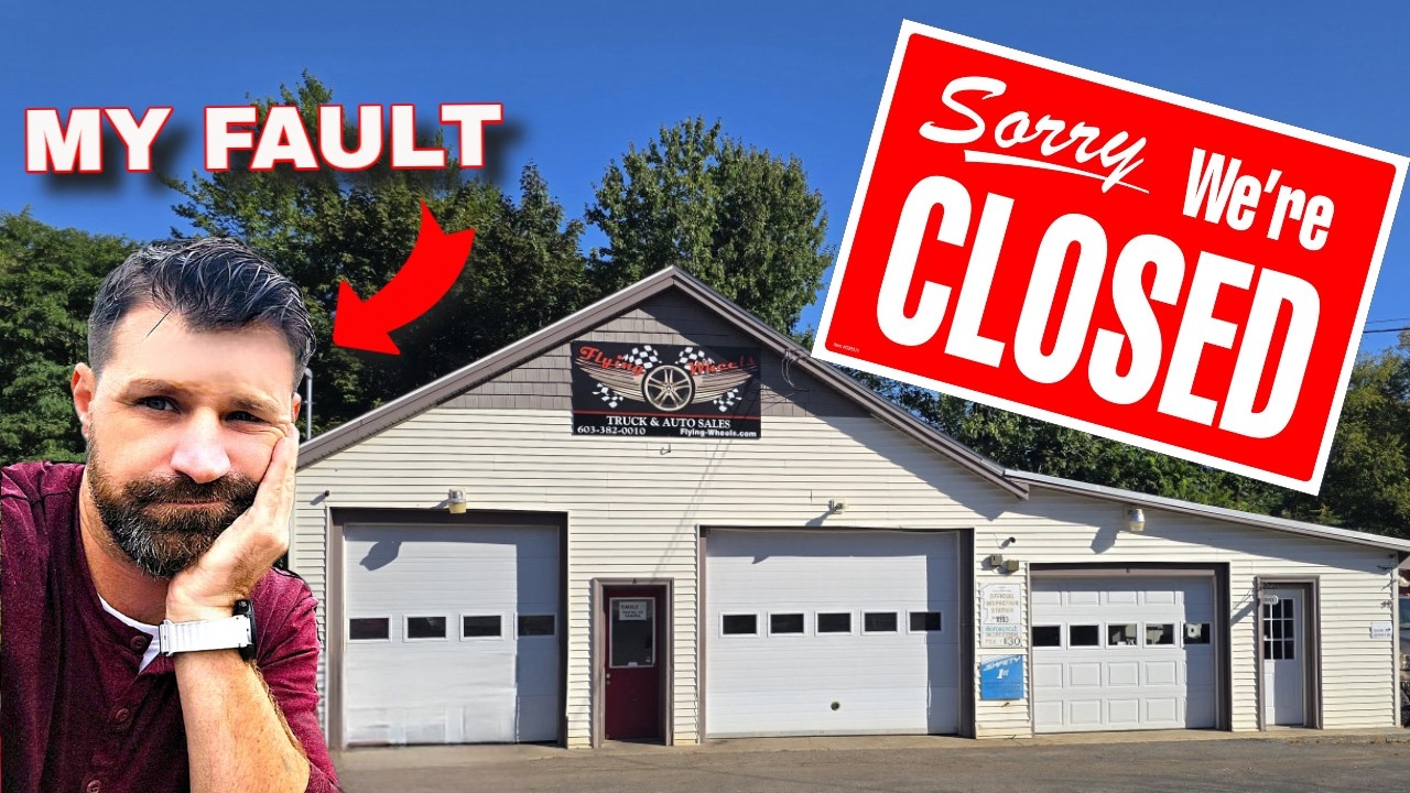 Why I have to CLOSE MY CAR DEALERSHIP After 15 years