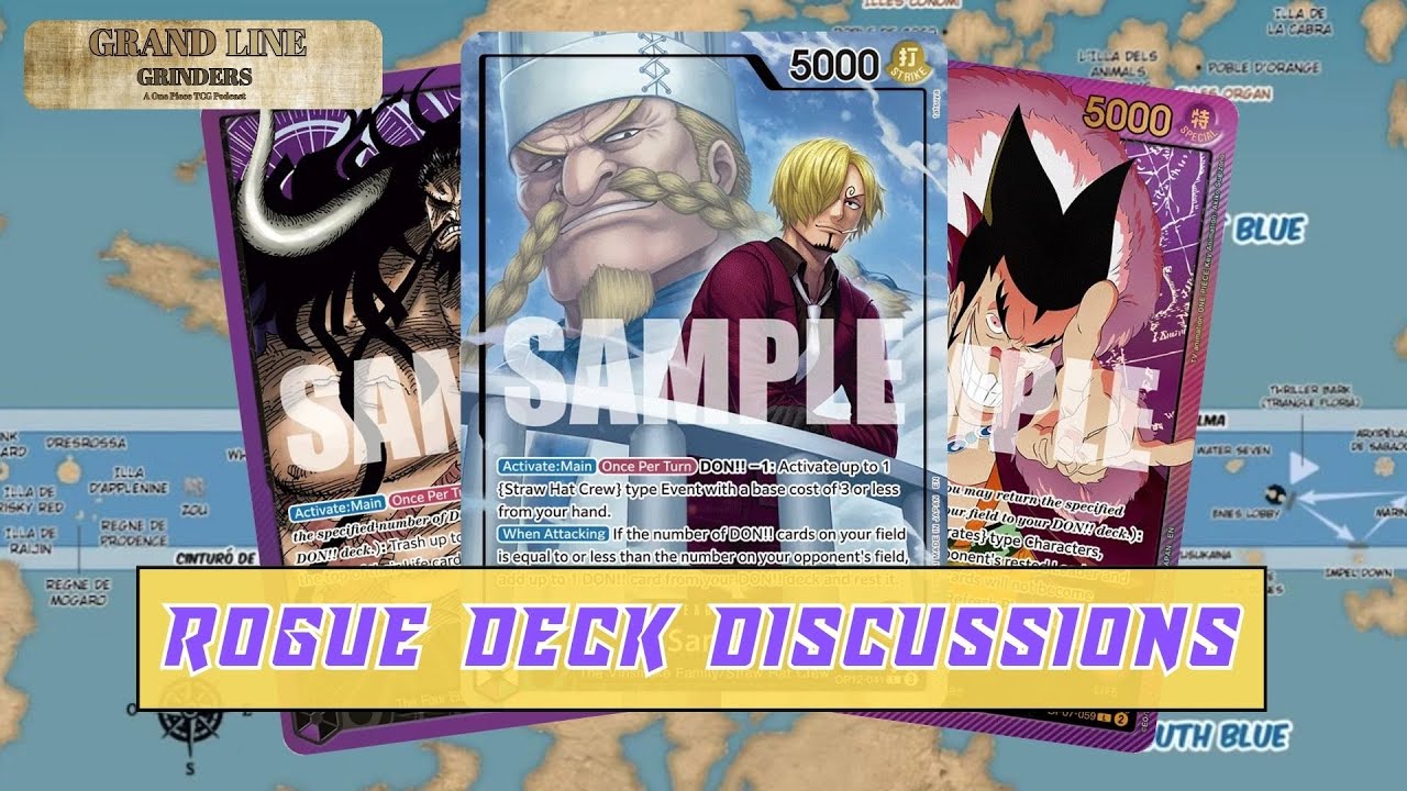 Talking about rogue decks featuring EB04 cards | GrandLine Grinders Podcast #32