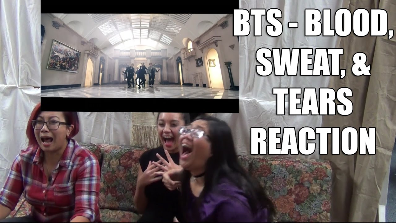 BTS (방탄소년단) -  BLOOD, SWEAT, TEARS MV REACTION