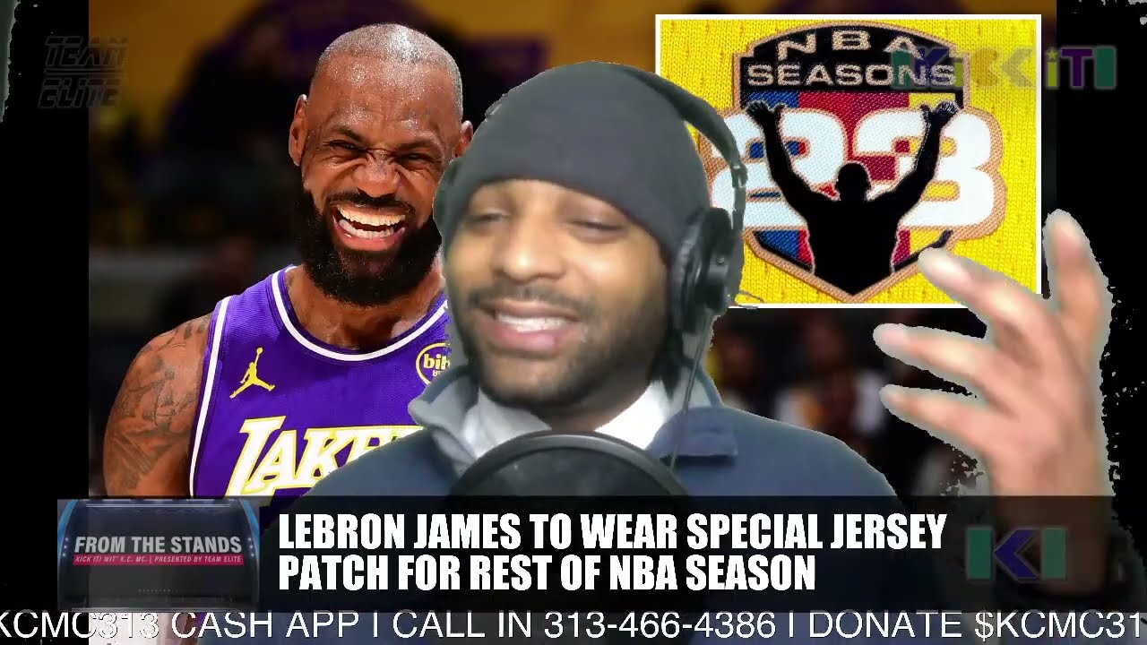 LeBron’s Historic Jersey Patch, NBA Injury Spike & NFL Playoff Bracket Update