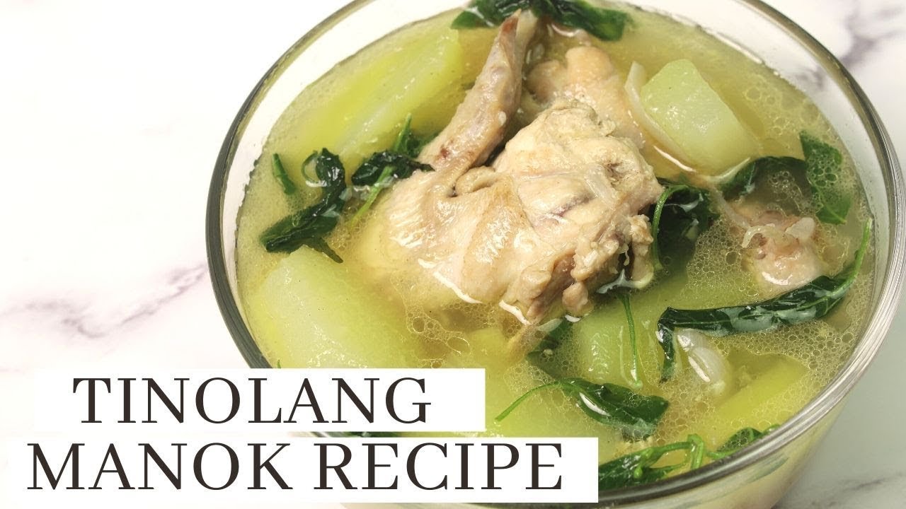 Tinolang Manok Recipe (Chicken Tinola)