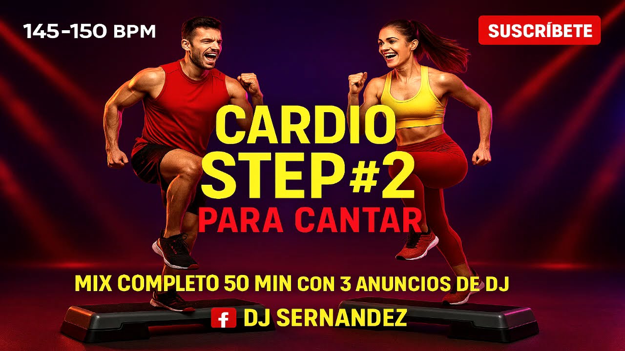 PARA STEP MIX CANTANDO PARTE 2 . DJ SERNANDEZ  - 2025 #PARASTEP #cardiomix