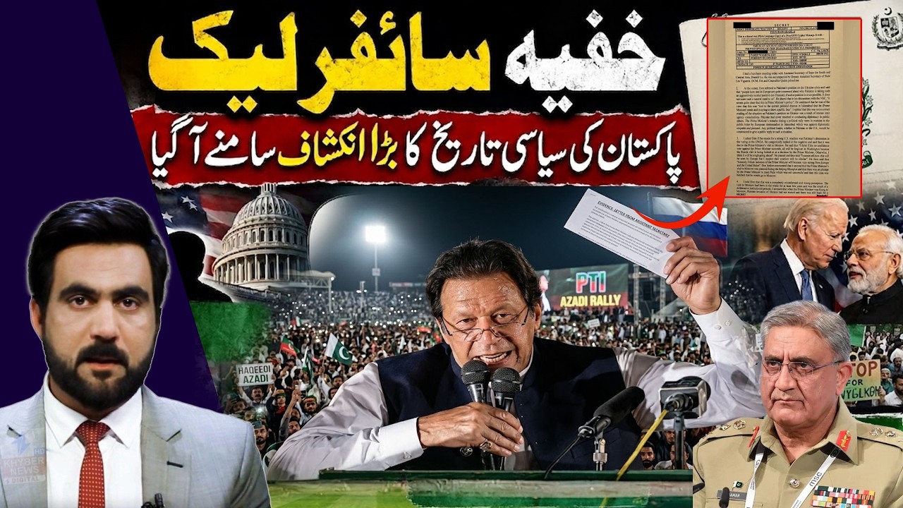 Cypher Leak Scandal: US Pressure on Pakistan Governance Claims & Diplomatic Tension Analysis