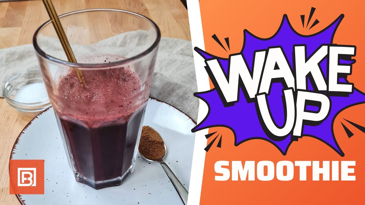 MORNING HEALTHY SMOOTHIE RECIPE ☀️ WAKE UP WITH MAT&Eacute; TEA 🍵