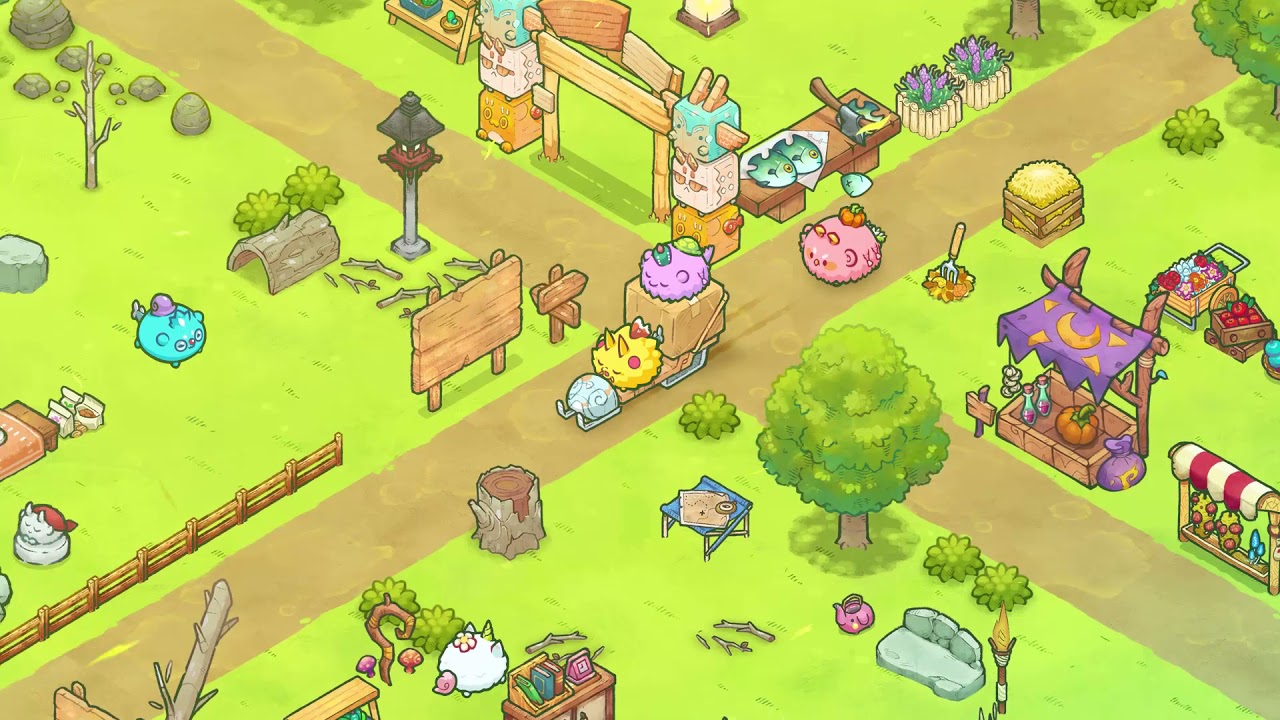 Axie Infinity - Land promotional video