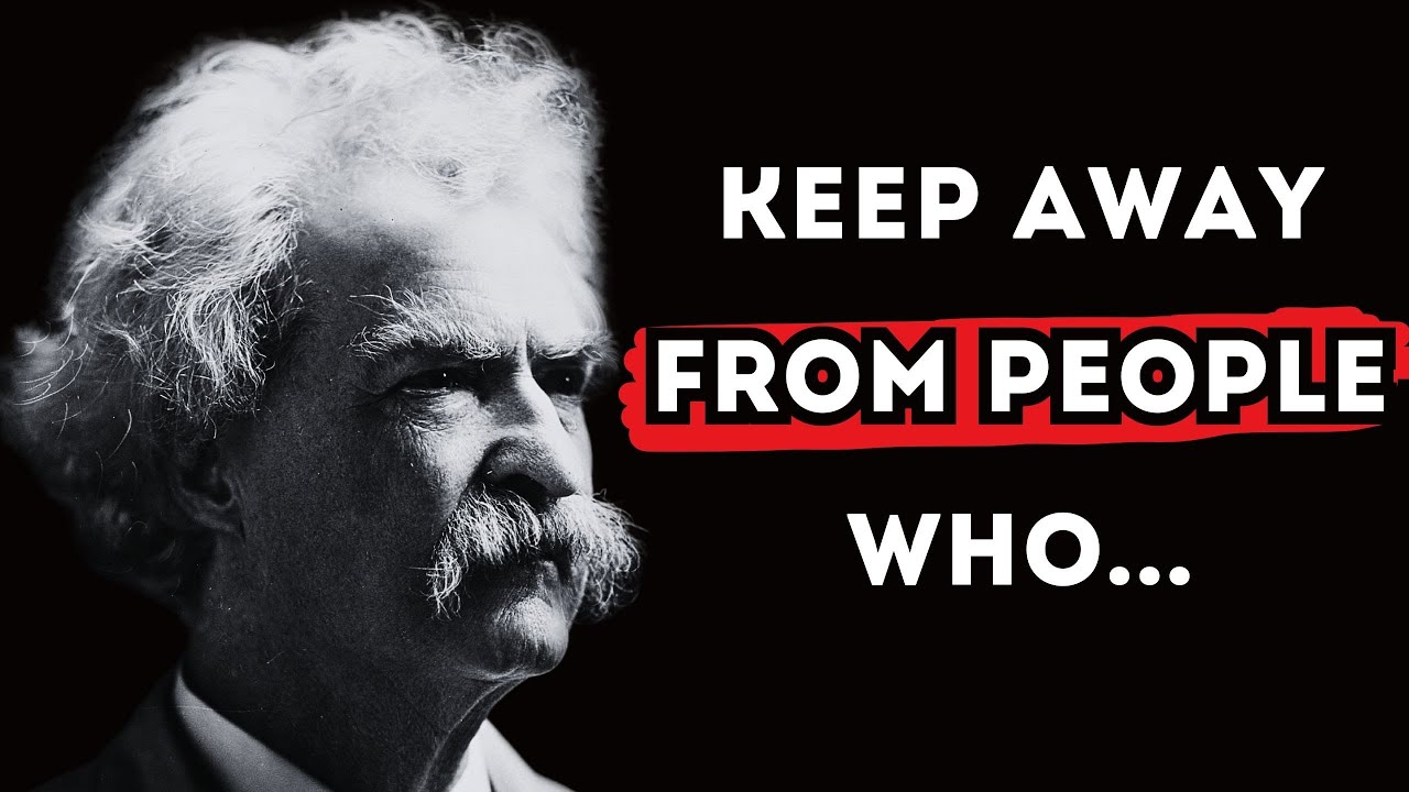 Mark Twain's Life Lessons so You Don't Screw Your Life Up!