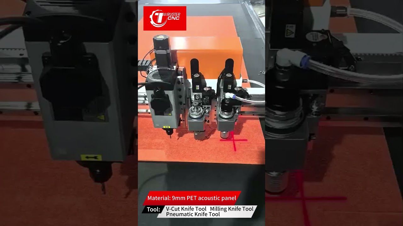 9mm PET acoustic panel cutting machine with V-Cut Knife Tool Milling Knife Tool Pneumatic Knife Tool