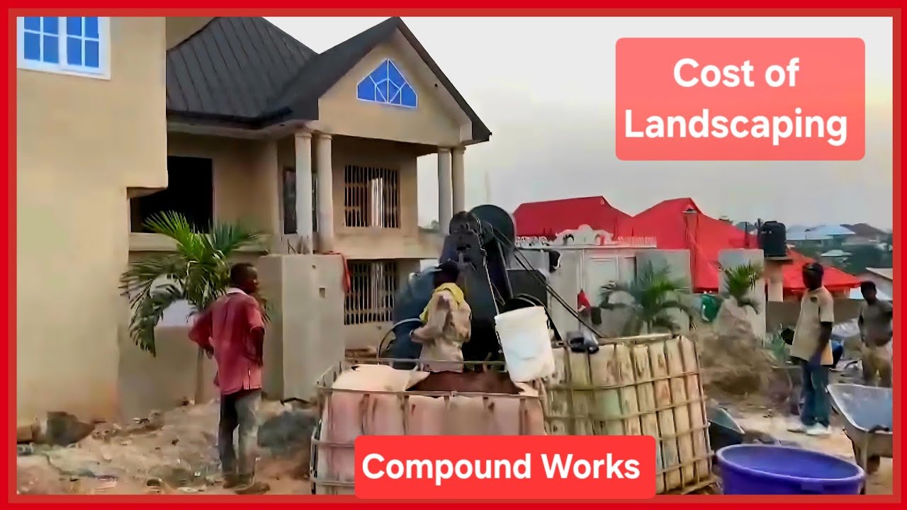 Building in Kumasi, Ghana || Compound Works | Costs