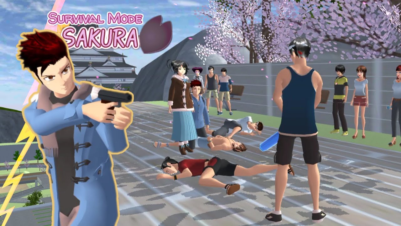 Action in Sakura | Shortfilm - MdeeMadeIt Sakura School Simulator