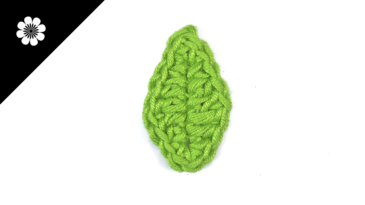 HOJA A CROCHET #02 (chica) | Patrones Valhalla