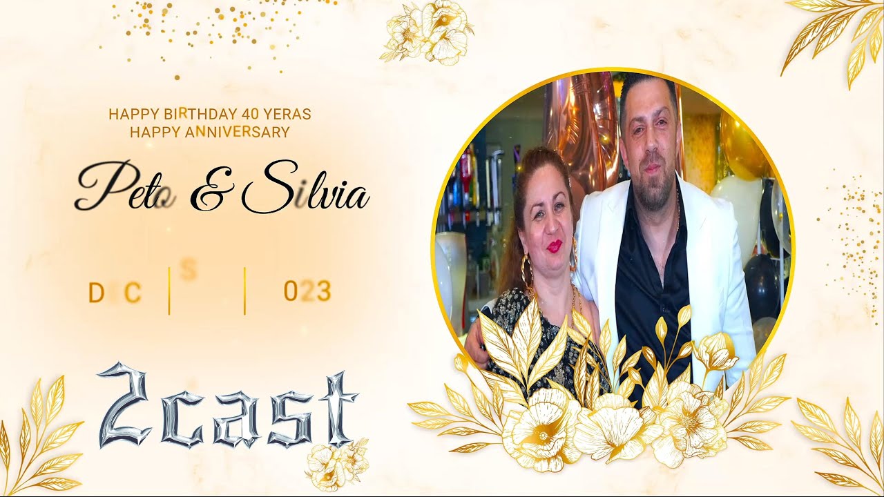 2 CAST Narodeniny - Peto 40 rokov &vyrocie-svadby Peto&silvia/kapela z belgicka dzempo