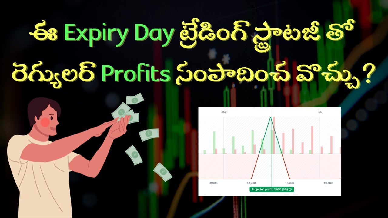 ఈ EXPIRY DAY TRADING STRATEGY తో రెగ్యులర్ Profits సంపాదించ వొచ్చు? OPTIONS TRADING TELUGU