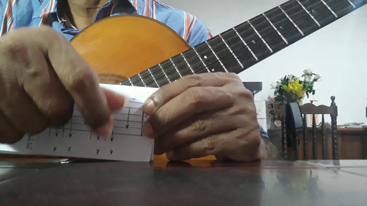 Strumming patterns 6/8 බයිලා lesson 32 tutorial in sinhala