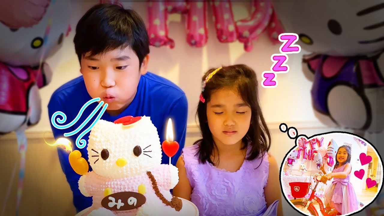 みのちゃん夢のような6才の誕生日！