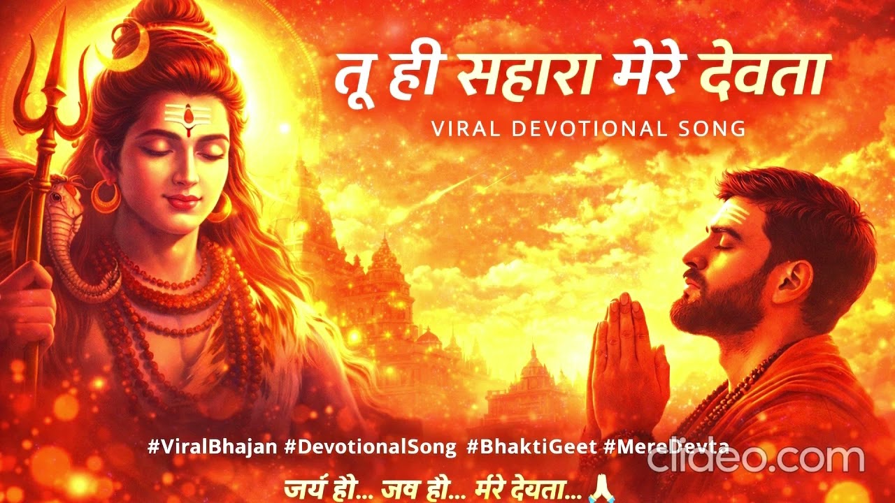Tu Hi Sahara Mere Devta 🙏✨  Emotional Devotional Song  Bhajan