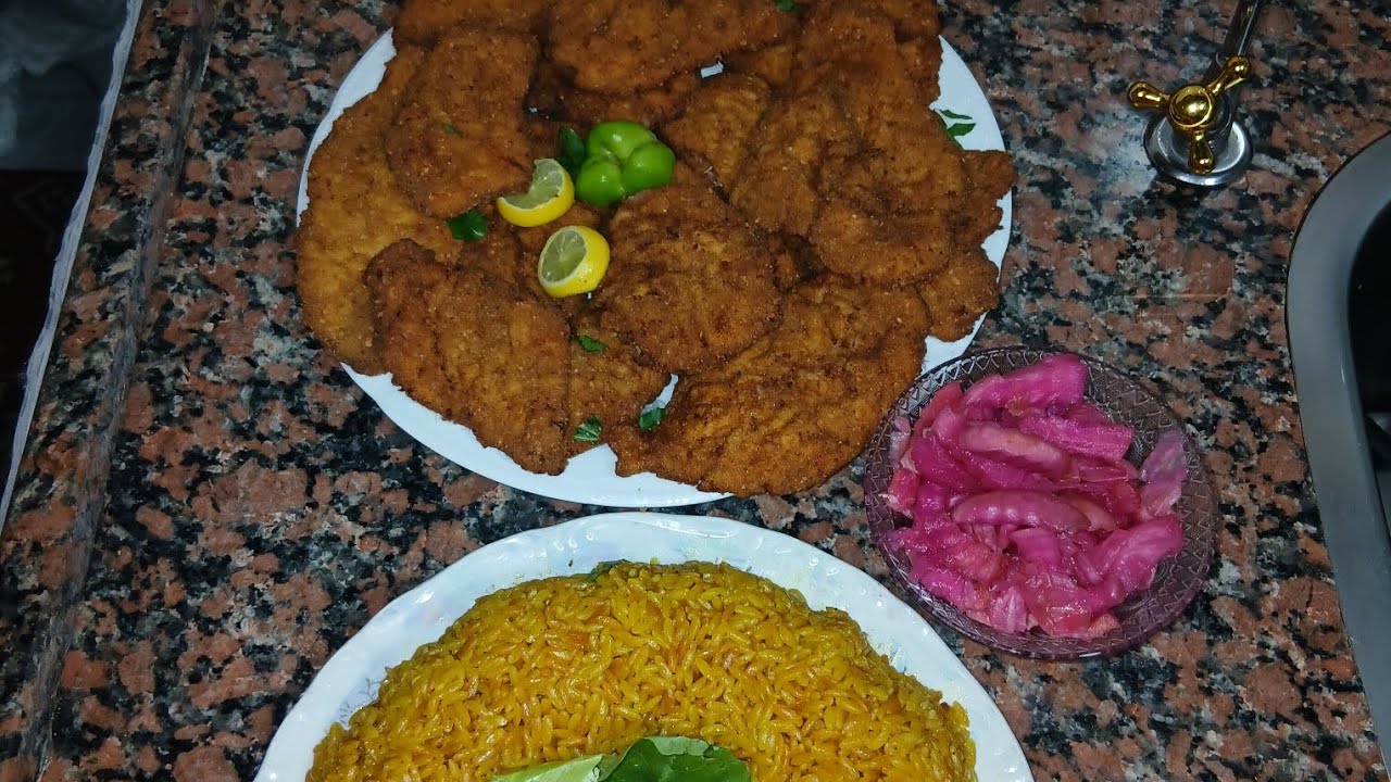 #بانية بطريقة المطاعم تتبيلة خطيرة وبدون بيض نهاائي مع لسان عصفور بطريقة جديدة وسلة جدا 😉👌🏼#اقتصادي 