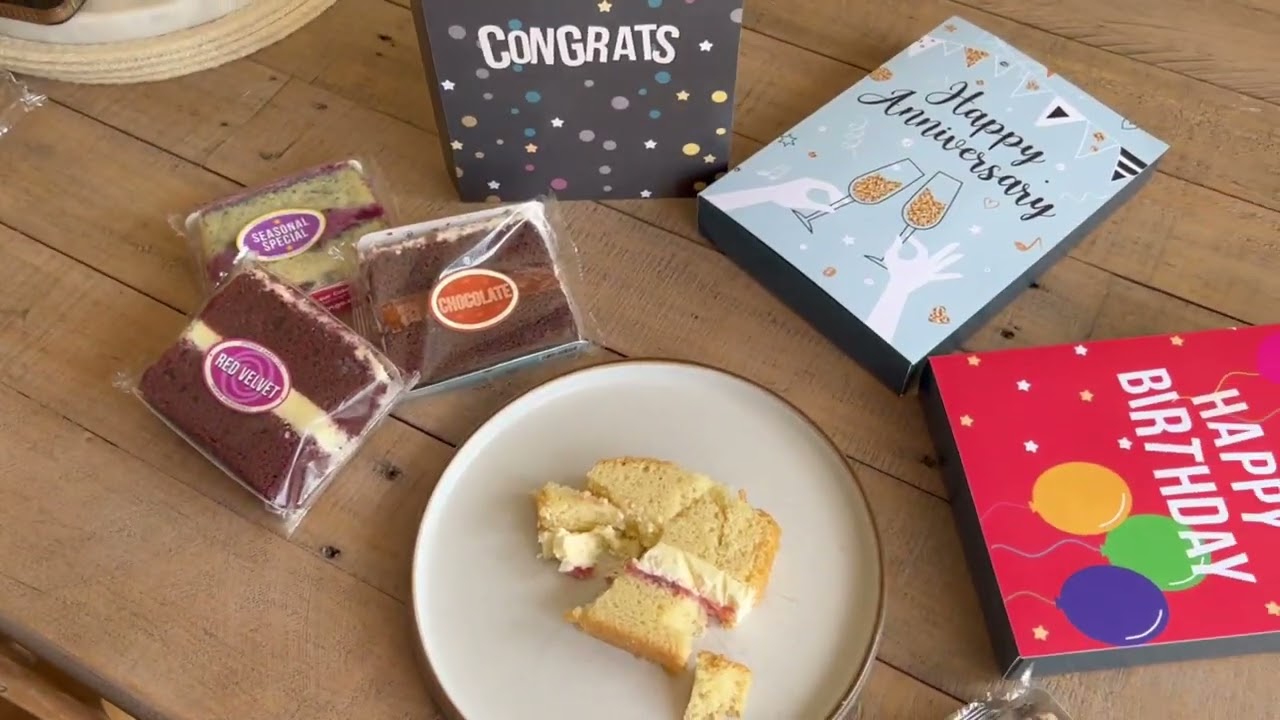 Cake Card - Letterbox Gifts - Offer