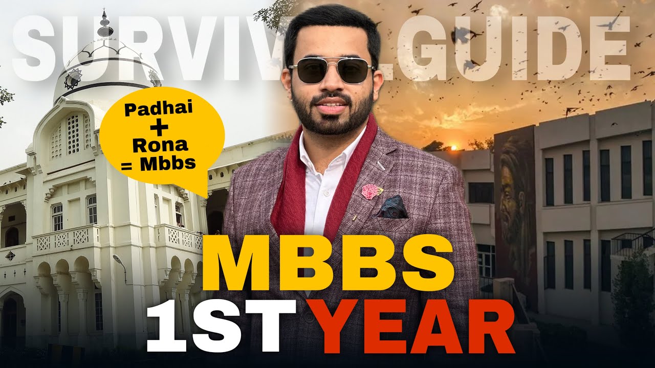 MBBS First Year Guide I Dr Hamza Ashraf Zia