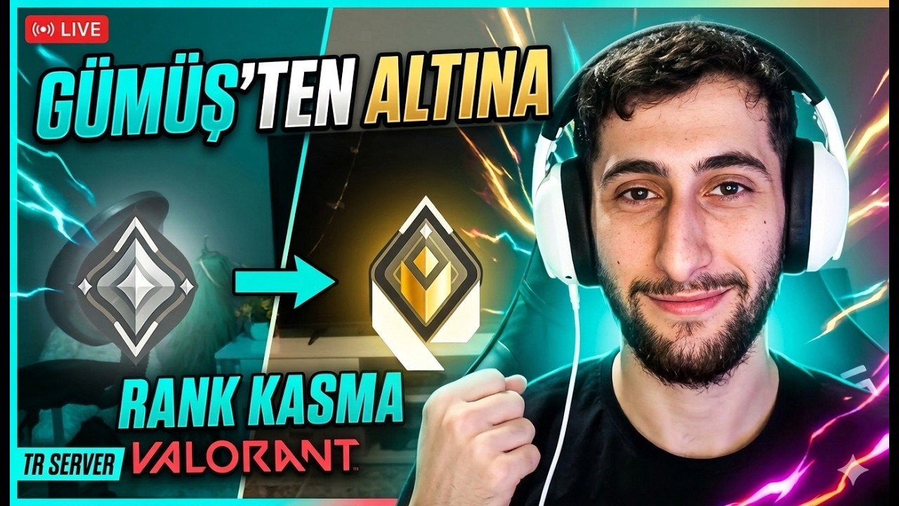 GÜMÜŞ ELODAN ALTINA ÇIKMA TR SERVER VALORANT